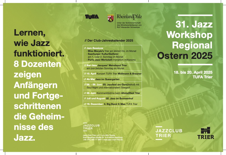 Der aktuelle Workshop-Flyer